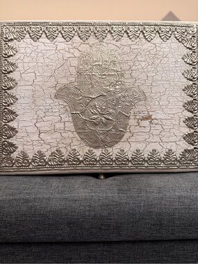 Hamsa Wooden Box